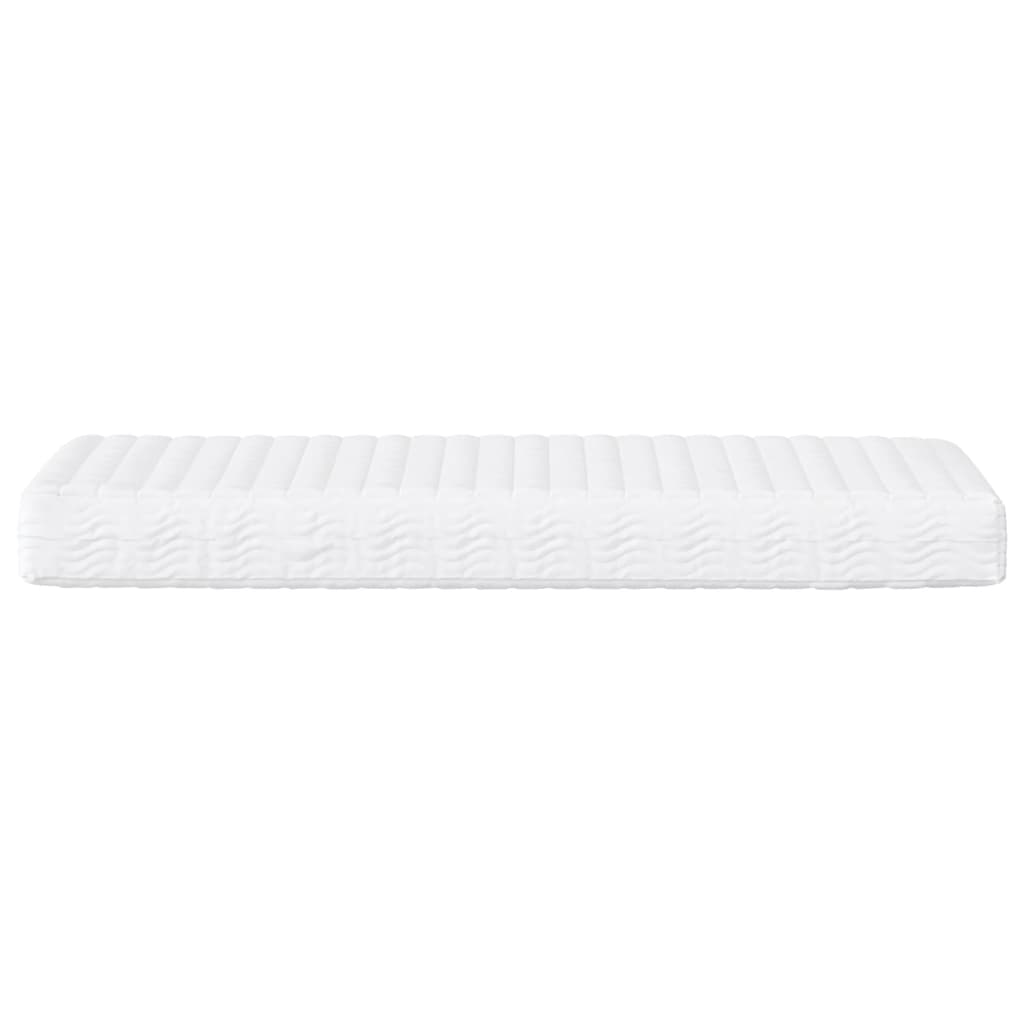 Daybed with mattress taupe 100x200 cm fabric