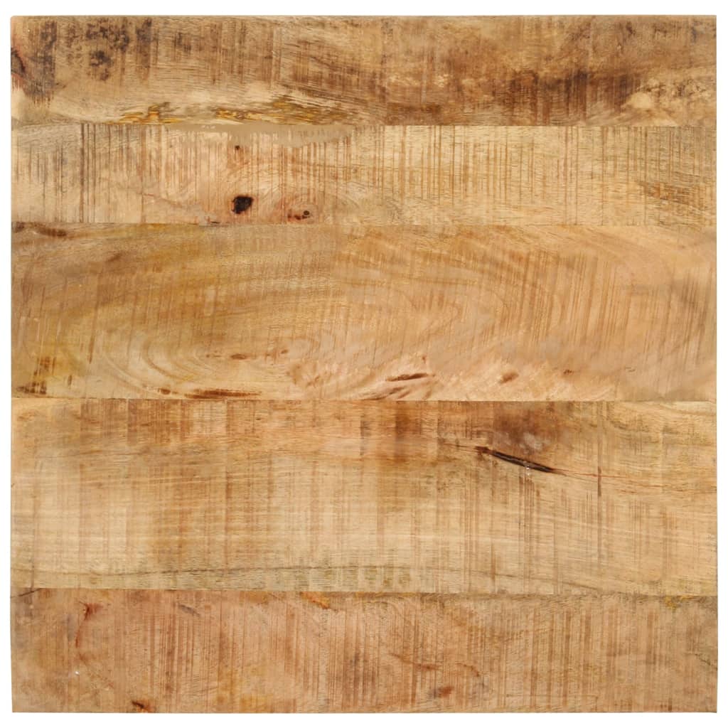 Table basse 55x55x35 cm en bois de manguier massif
