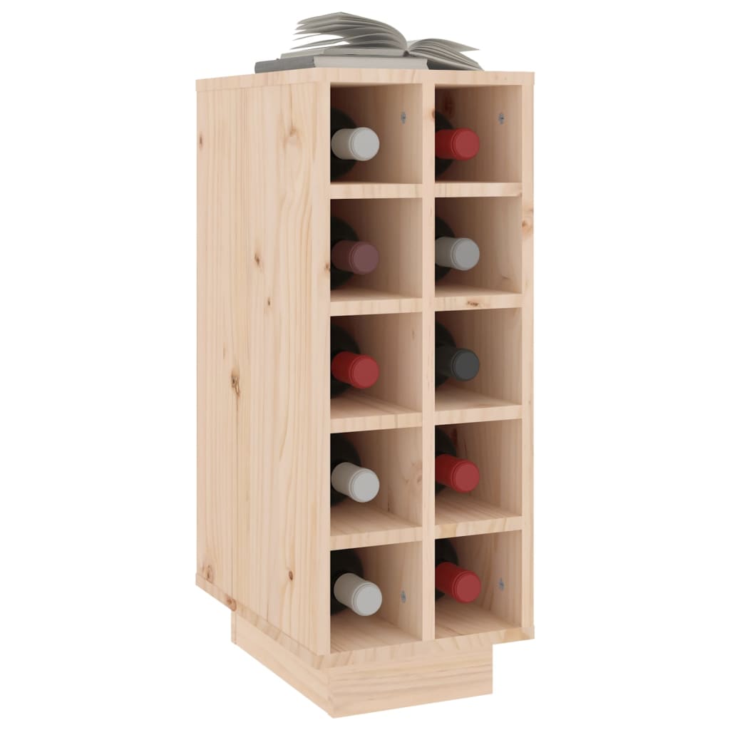 Casier à vin 23x34x61 cm en bois de pin massif