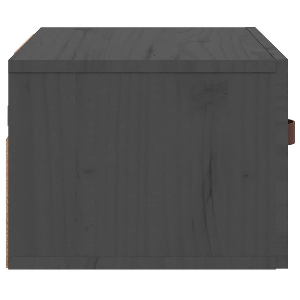Wall Bedside Tables 2 pcs. Gray 40x29.5x22 cm