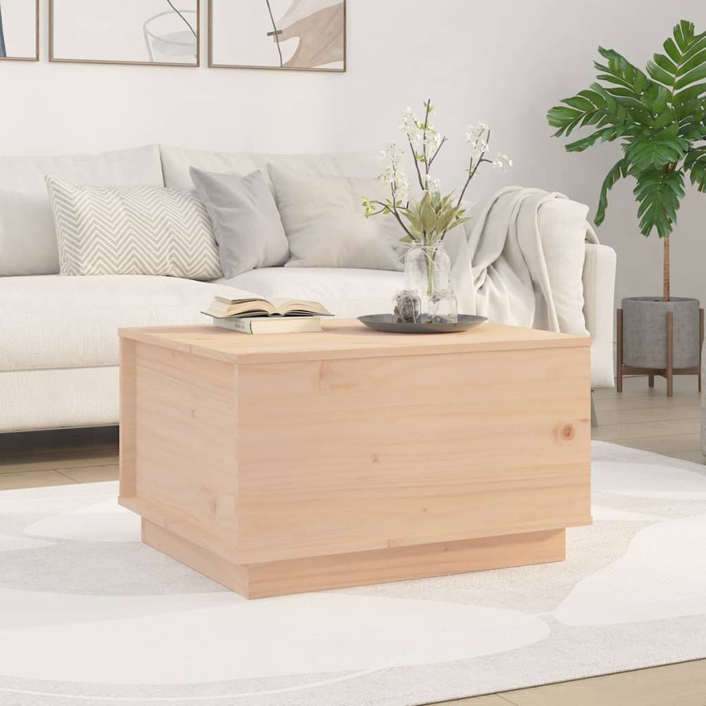 Table basse 60x50x35 cm en pin massif