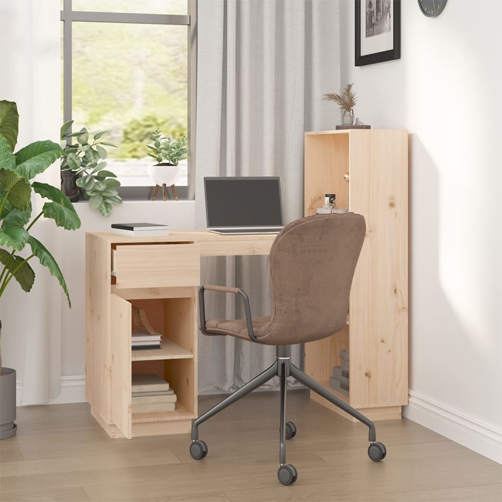 Desk 110x53x117 cm solid pine wood
