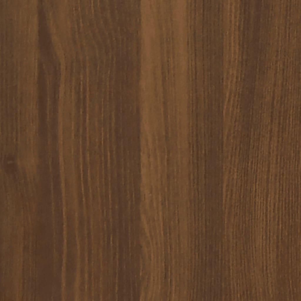 3-piece bookcase/TV cabinet set in brown oak look