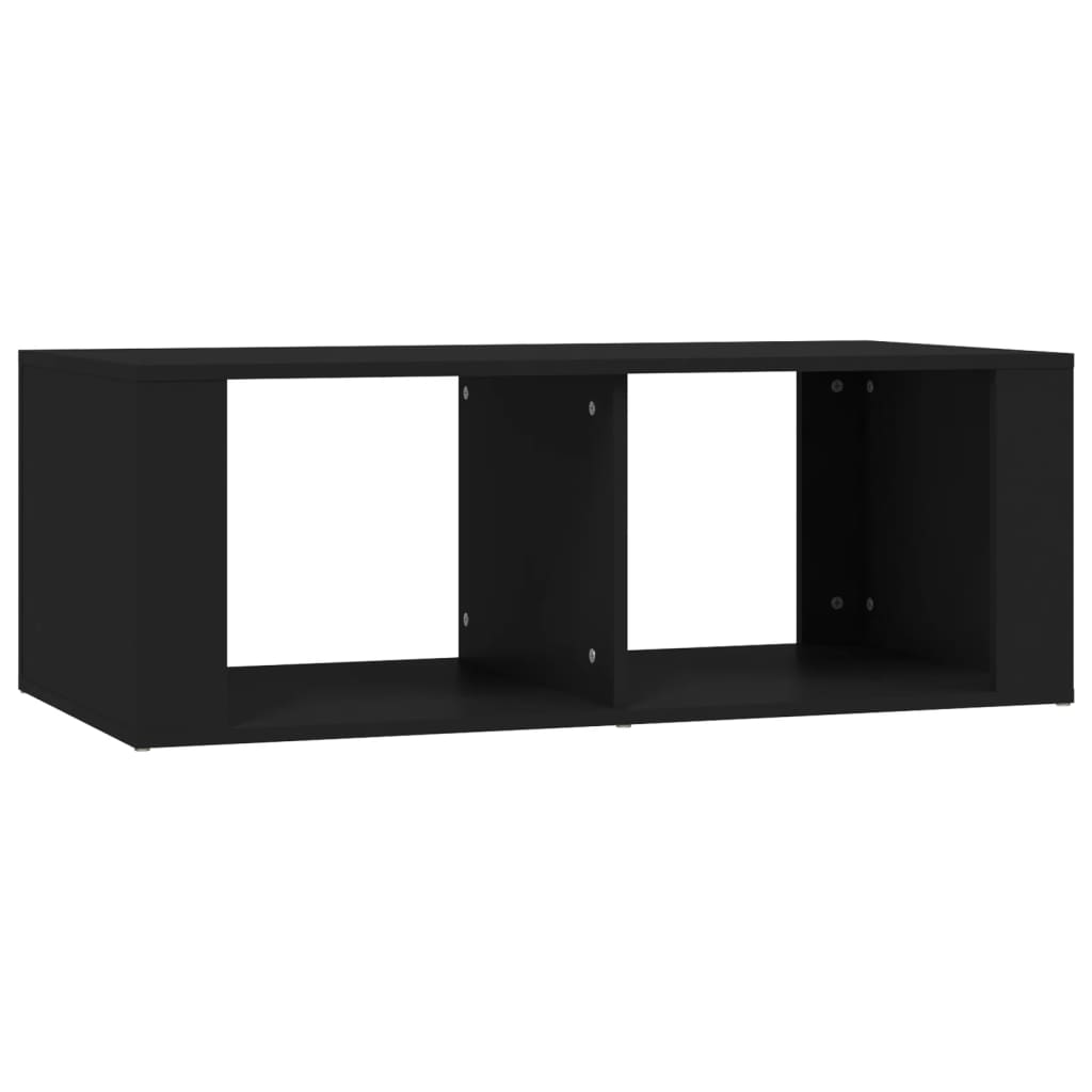 Coffee Table Black 100x50x36 cm Wood Material