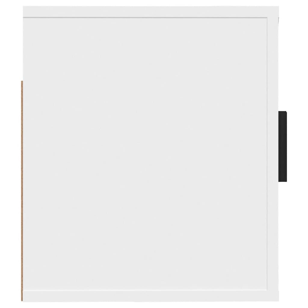 Meuble TV mural blanc 57x34,5x40 cm