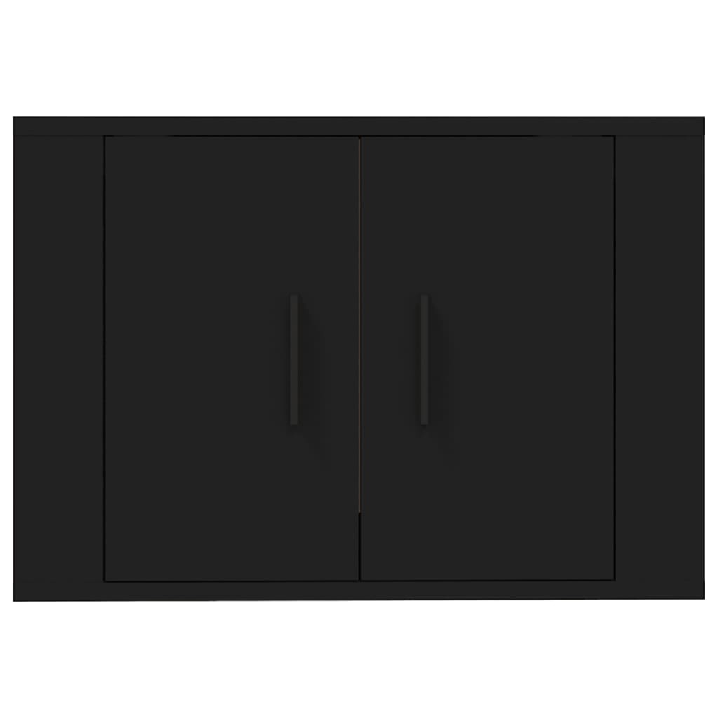 Meuble TV mural noir 57x34,5x40 cm