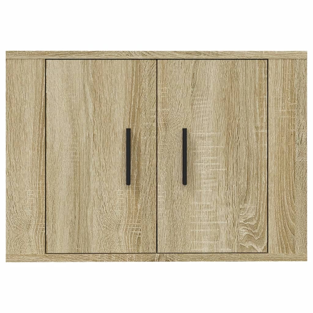 Meuble TV mural en chêne Sonoma 57x34,5x40 cm
