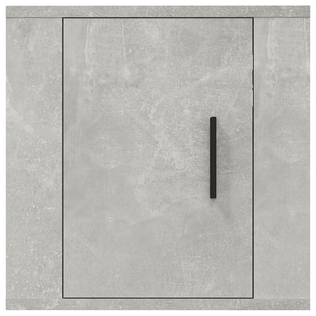 TV wall cabinet concrete grey 40x34.5x40 cm