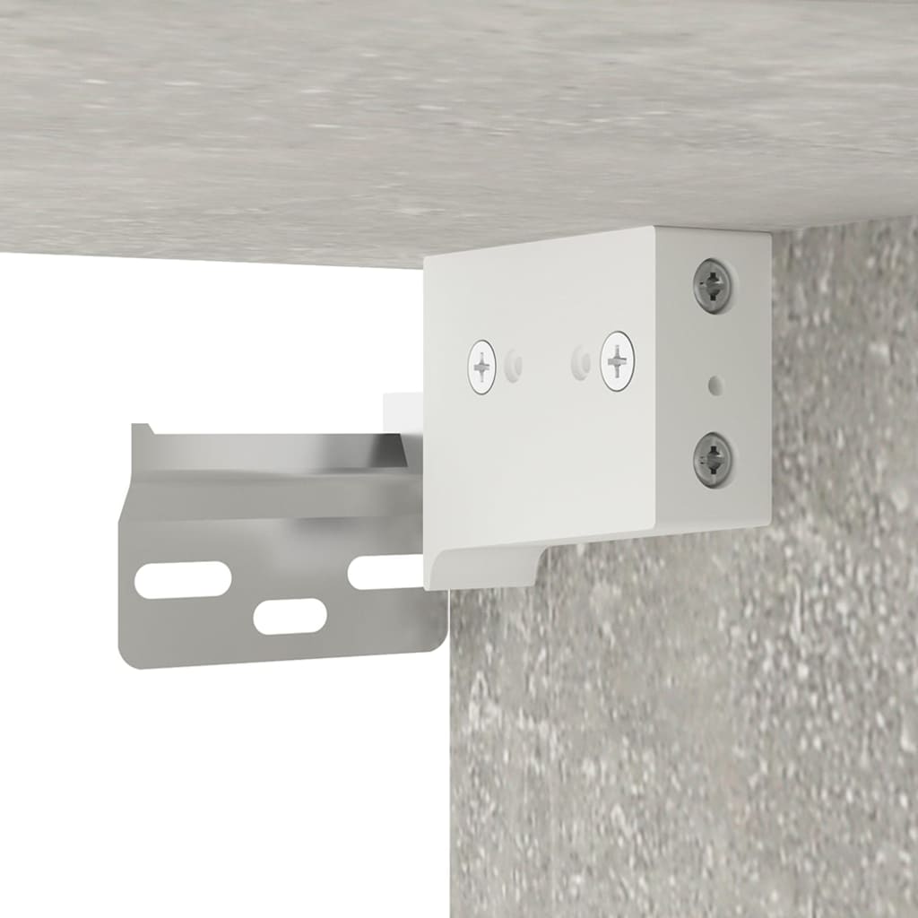 TV wall cabinet concrete grey 40x34.5x40 cm