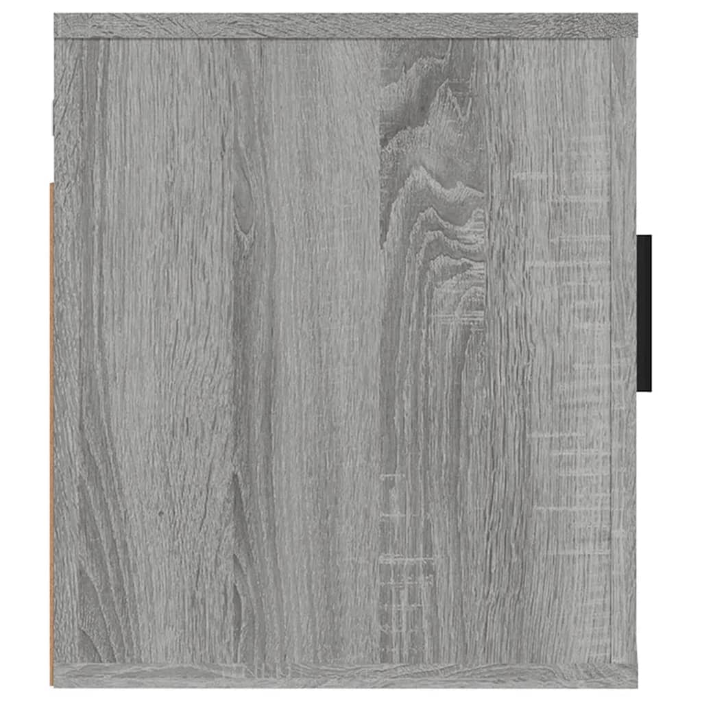 Armoires murales TV 2 pcs. Gris Sonoma 40x34,5x40 cm