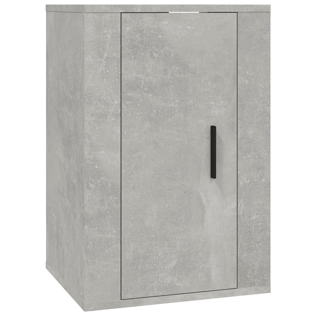 TV wall cabinet concrete grey 40x34.5x60 cm