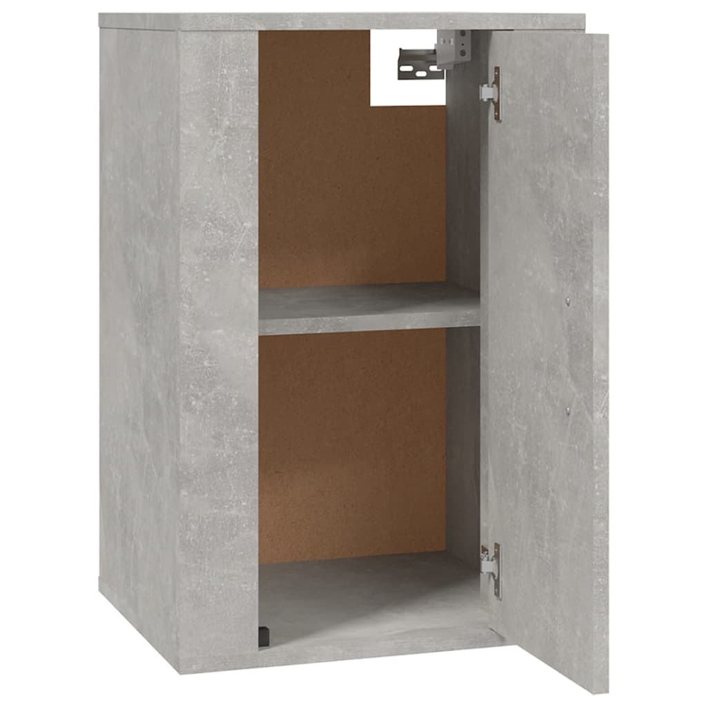 TV wall cabinet concrete grey 40x34.5x60 cm