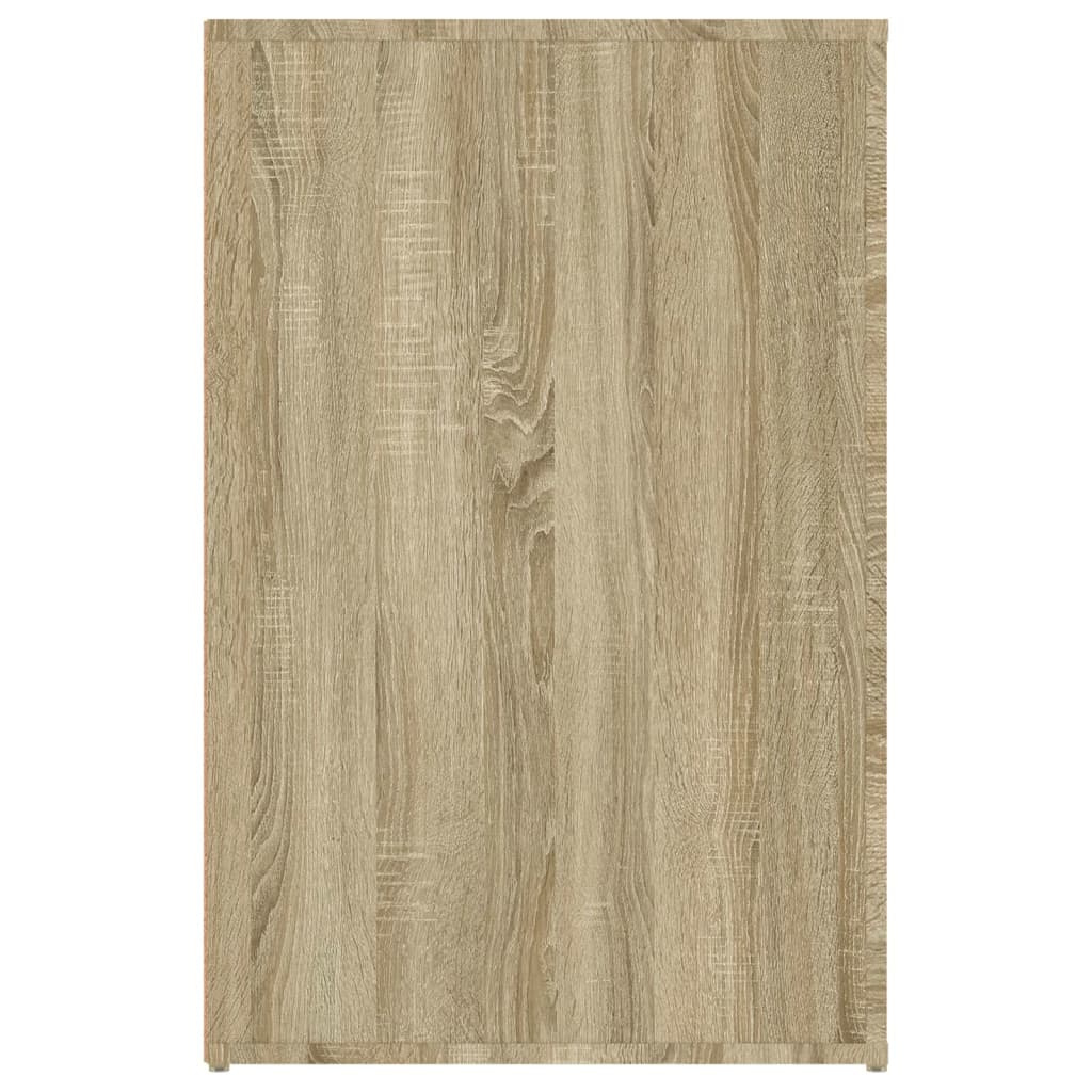 Desk Sonoma Oak 100x49x75 cm Wood Material