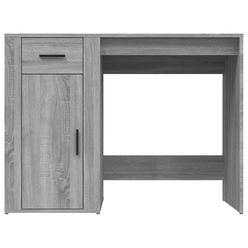 Bureau Gris Sonoma 100x49x75 cm en bois