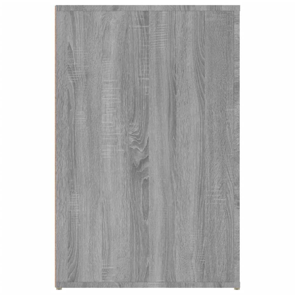 Bureau Gris Sonoma 100x49x75 cm en bois