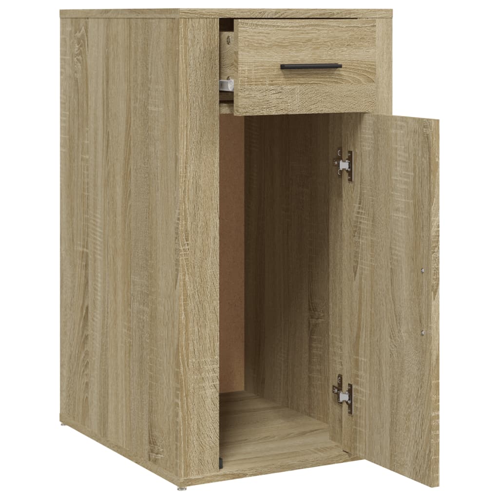 Büroschrank Sonoma-Eiche 40x49x75 cm Holzwerkstoff