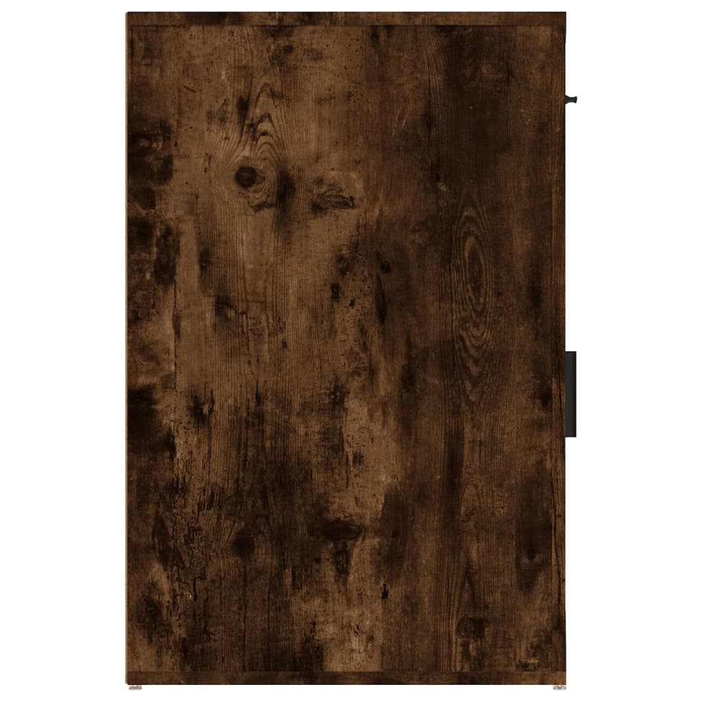 Office Cabinet Smoked Oak 40x49x75 cm Wood Material