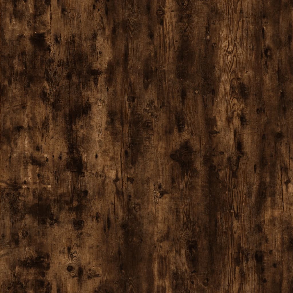 Office Cabinet Smoked Oak 40x49x75 cm Wood Material