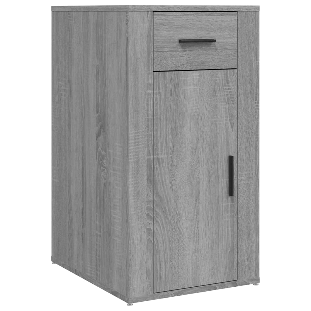 Office Cabinet Gray Sonoma 40x49x75 cm Wood Material