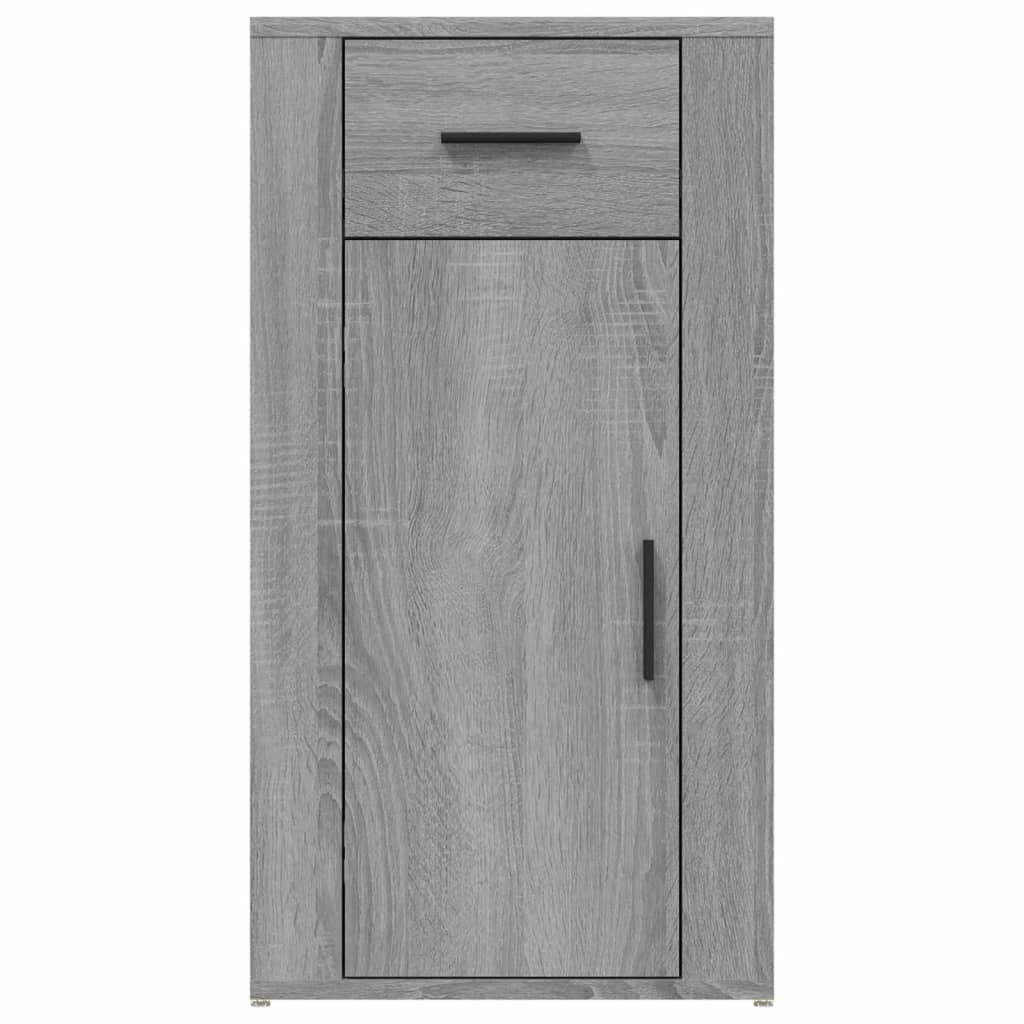 Office Cabinet Gray Sonoma 40x49x75 cm Wood Material