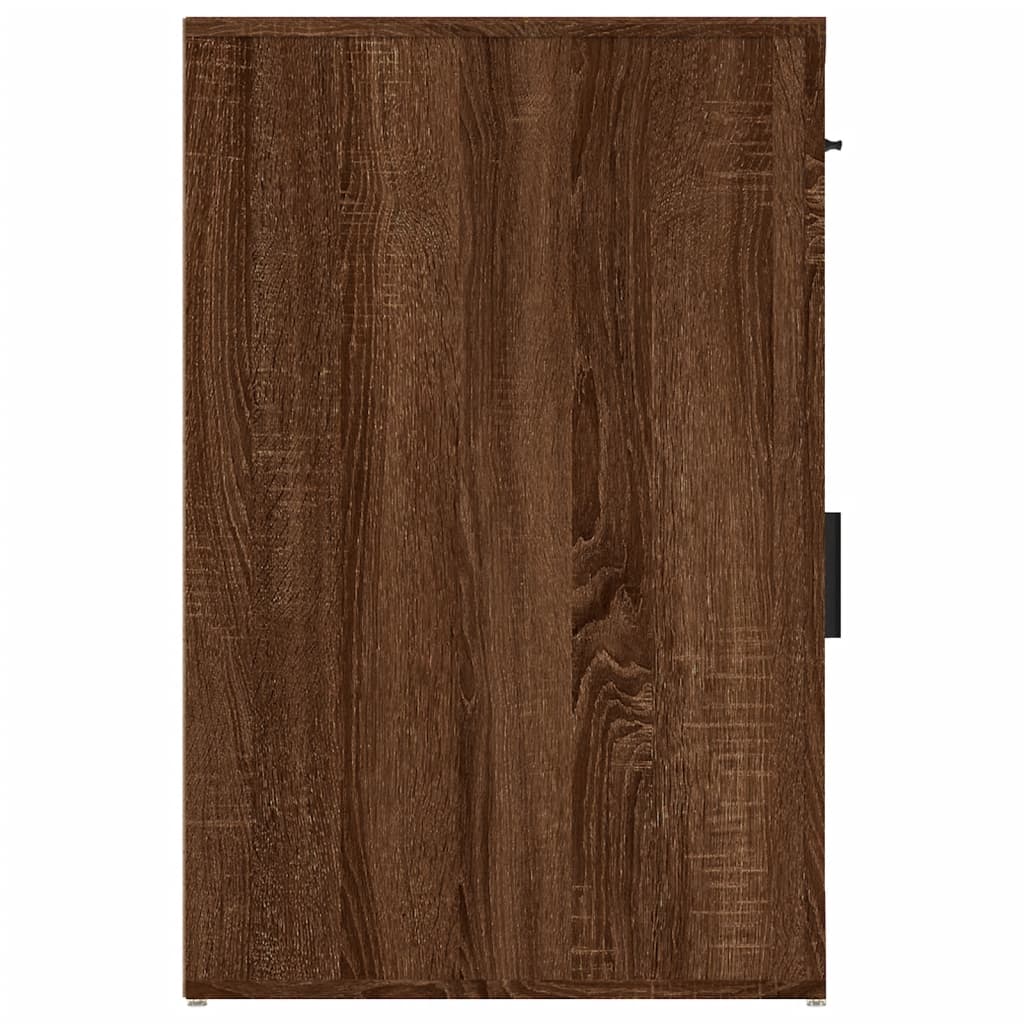 Office Cabinet Brown Oak Look 40x49x75 cm Wood Material