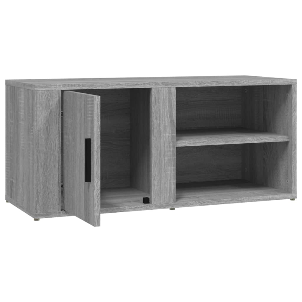 Meubles TV 2 pcs. Gris Sonoma 80x31,5x36 cm matériau bois