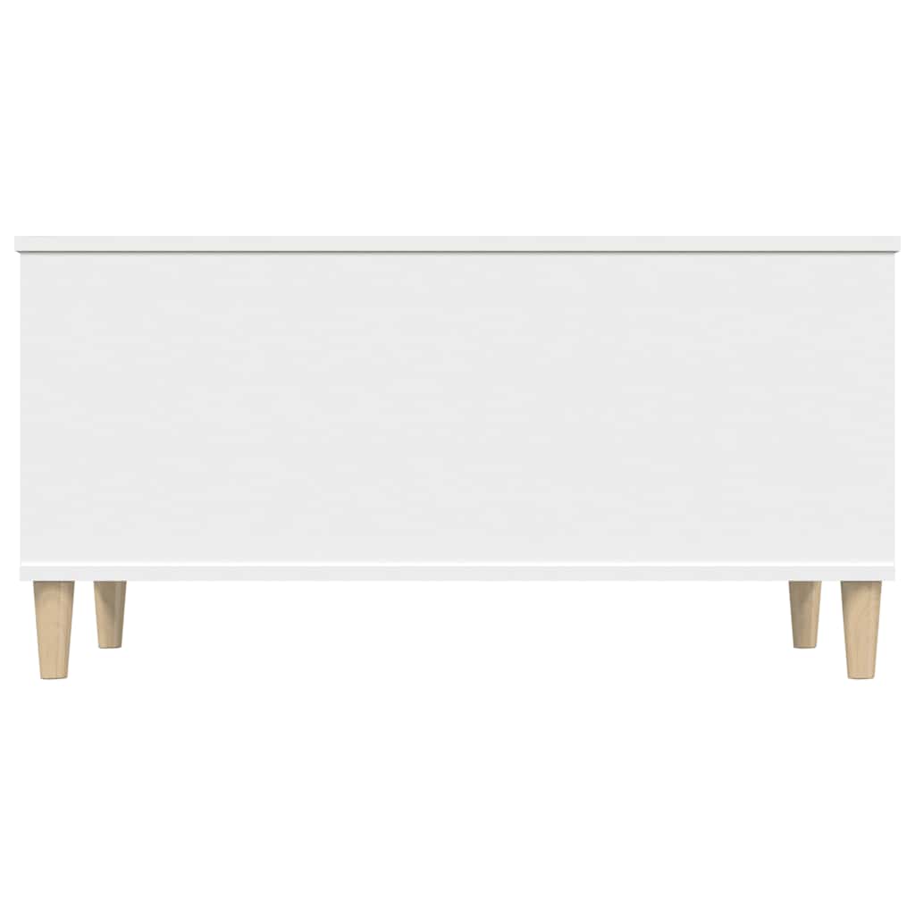 Couchtisch Weiß 90x44,5x45 cm Holzwerkstoff