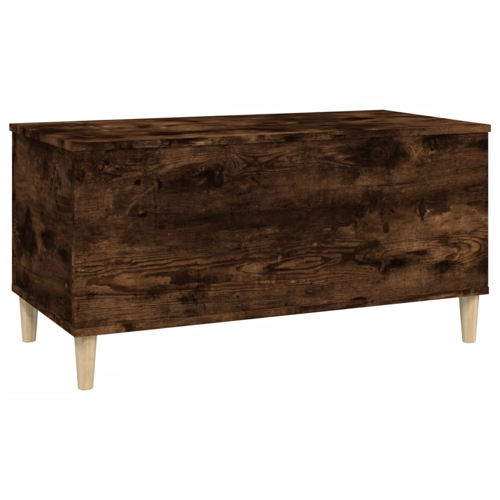 Coffee table smoked oak 90x44.5x45 cm wood material
