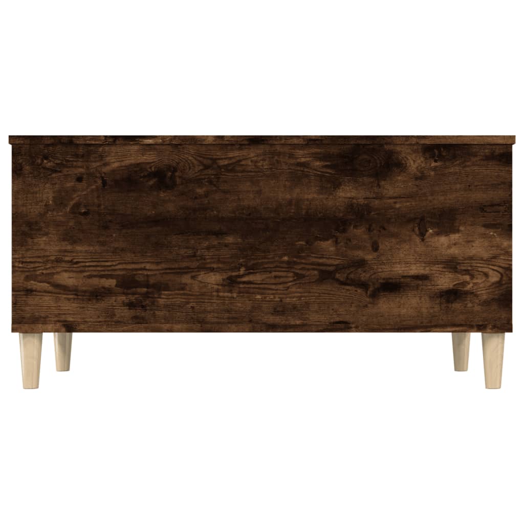 Coffee table smoked oak 90x44.5x45 cm wood material