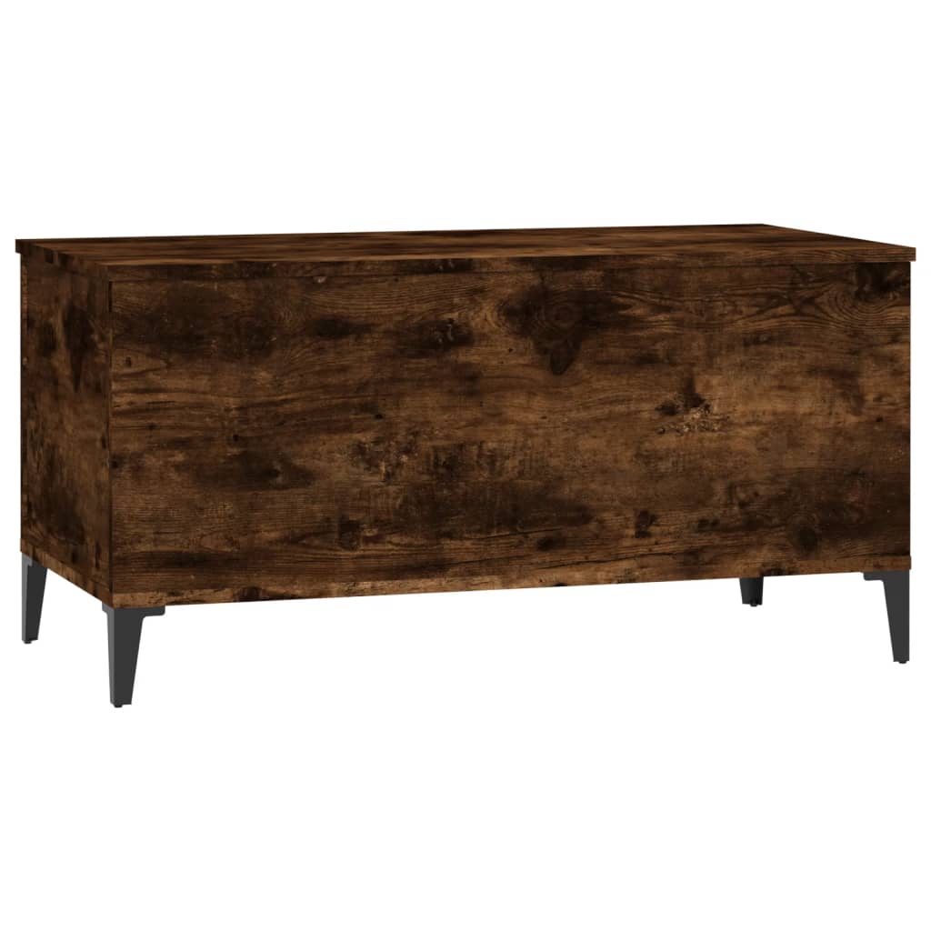 Coffee table smoked oak 90x44.5x45 cm wood material