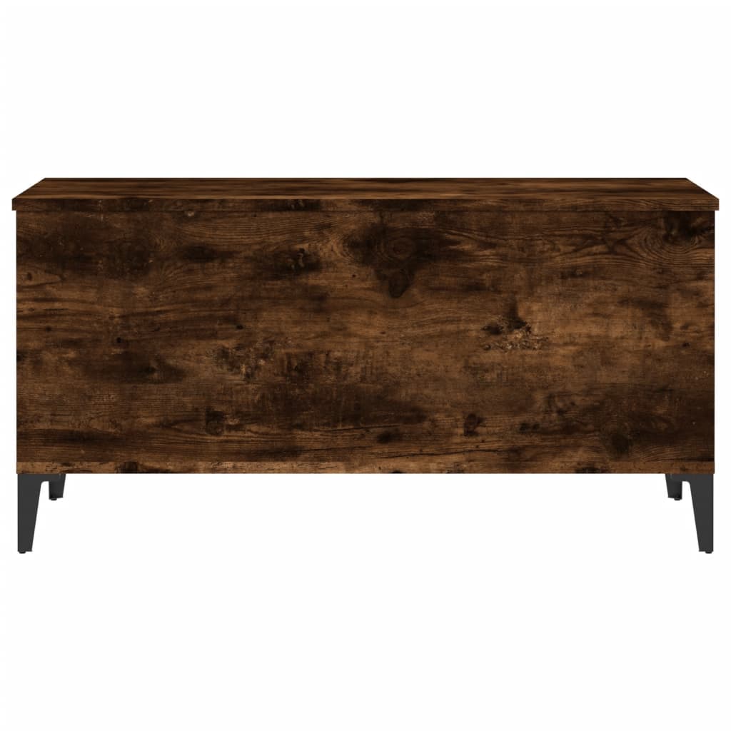 Coffee table smoked oak 90x44.5x45 cm wood material
