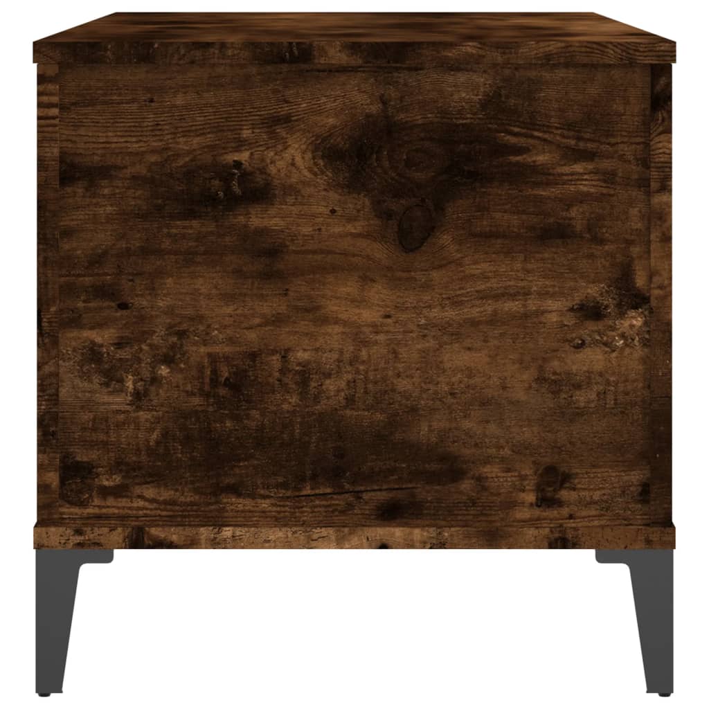 Coffee table smoked oak 90x44.5x45 cm wood material