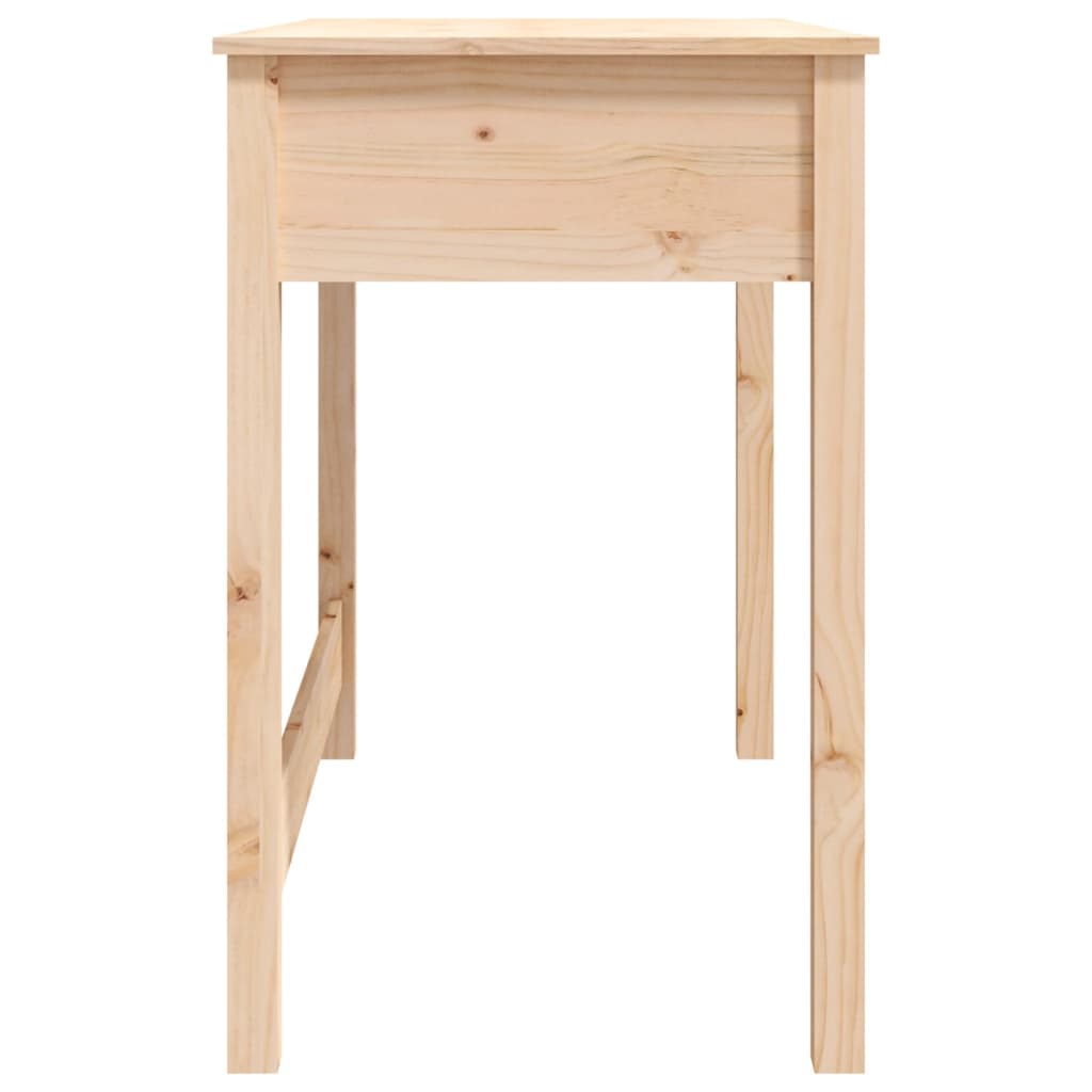 Desk with drawers 100x50x78 cm solid pine wood