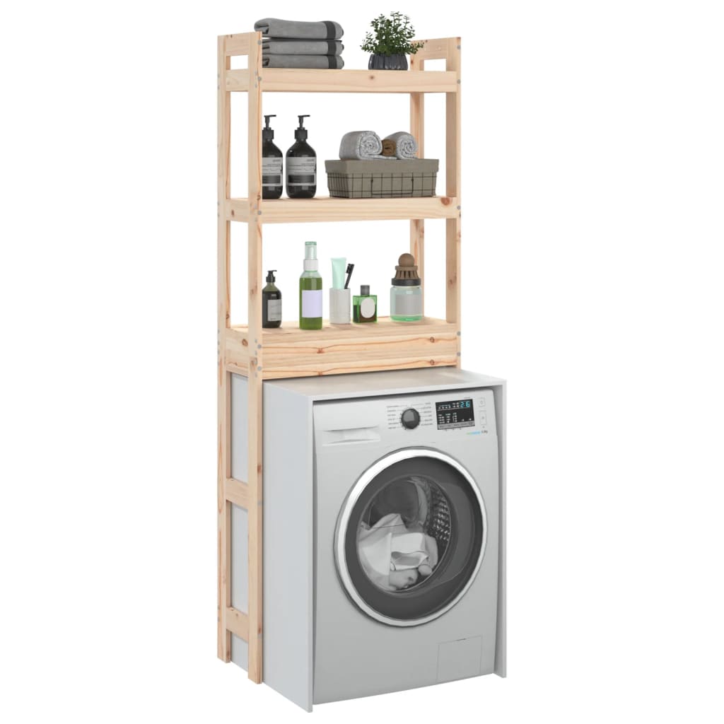 Toilet shelf 63x26x171 cm solid pine wood