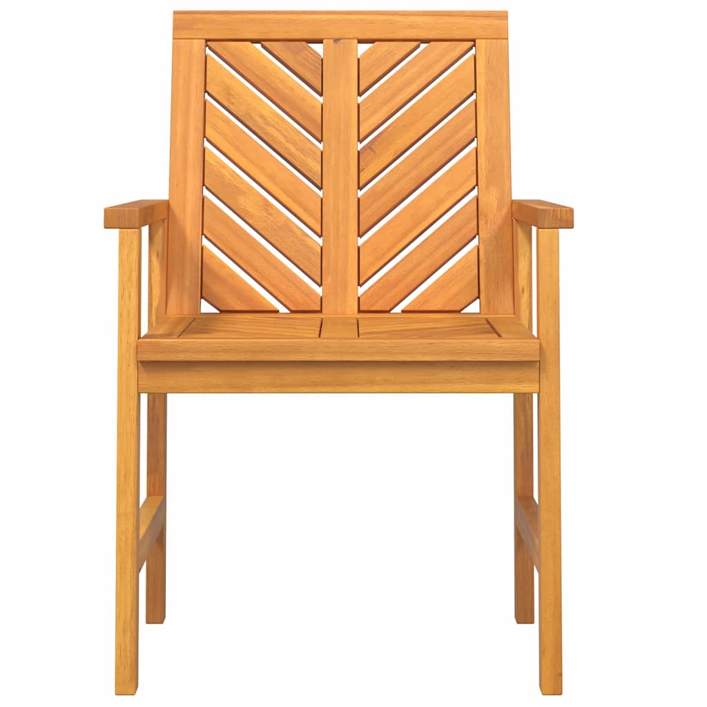 Garten Esszimmerstühle 6 pcs Braun 59 x 62.5 x 89 cm