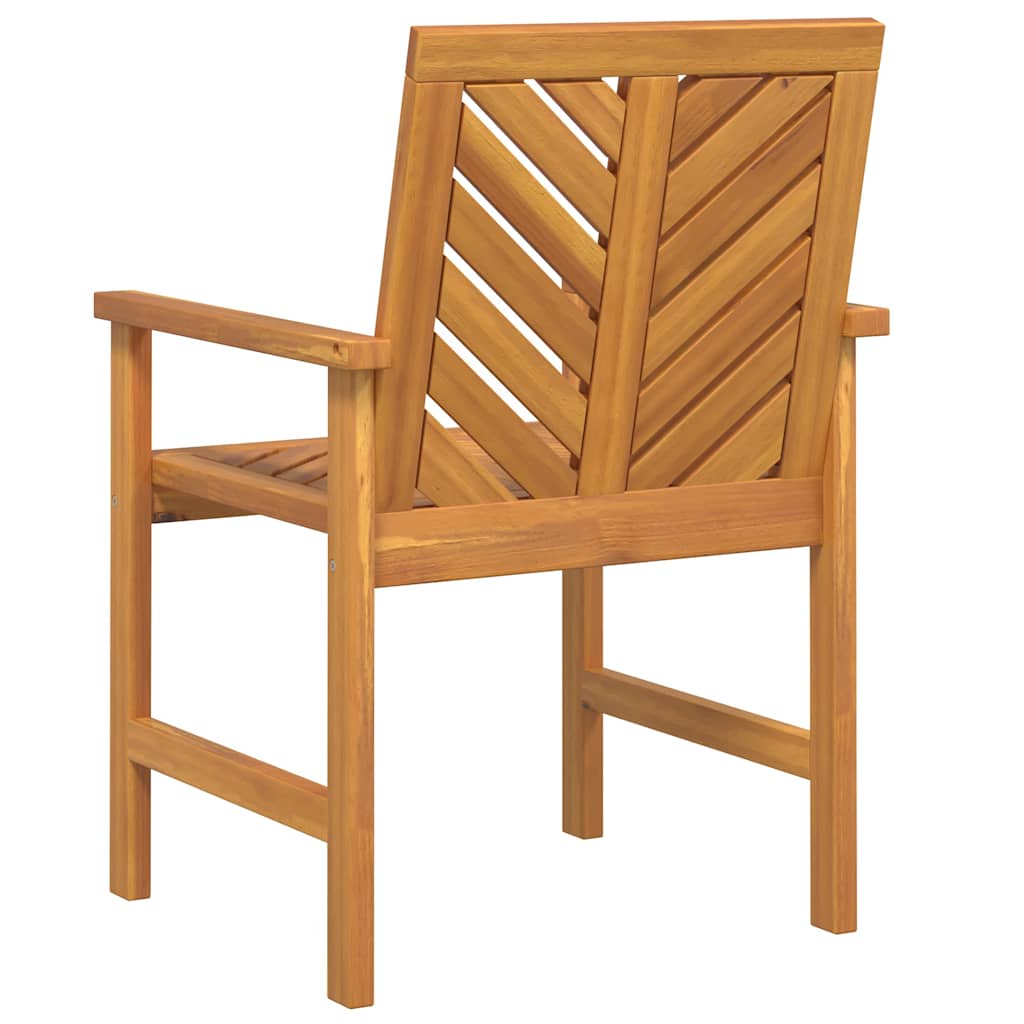 Garten Esszimmerstühle 8 pcs Braun 59 x 62.5 x 89 cm