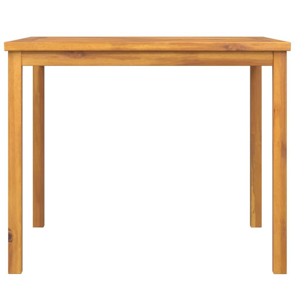 Table à manger de jardin 90x90x74 cm en bois d'acacia massif