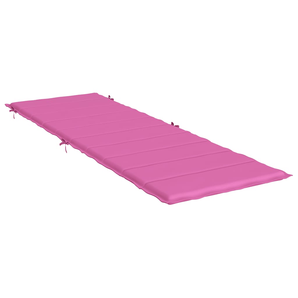 Sonnenliegen-Auflage Rosa Oxford-Gewebe