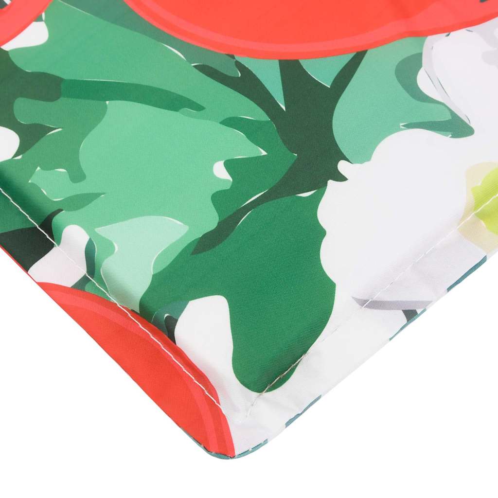 Sonnenliegen-Auflage Mehrfarbig 180x60x4 cm Oxford-Gewebe