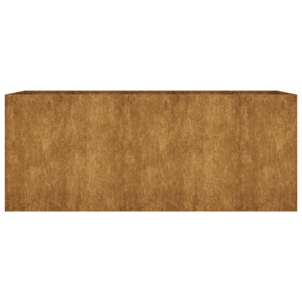 Lit surélevé 200x80x80 cm Acier Corten