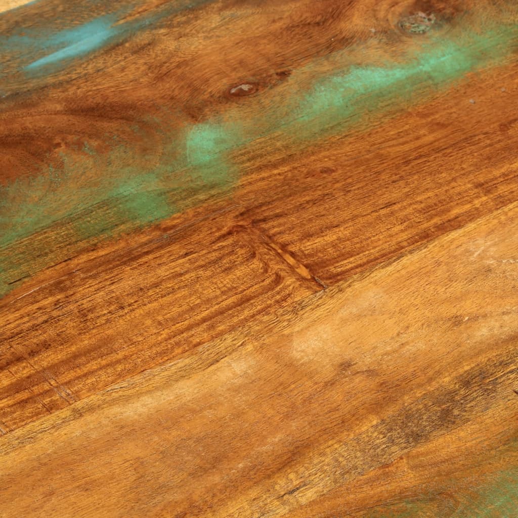 Table basse 100x55x45 cm en bois massif de récupération