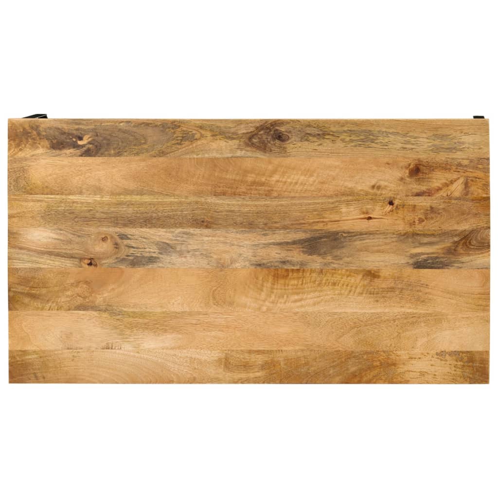 Table basse 100x55x35 cm en bois de manguier massif