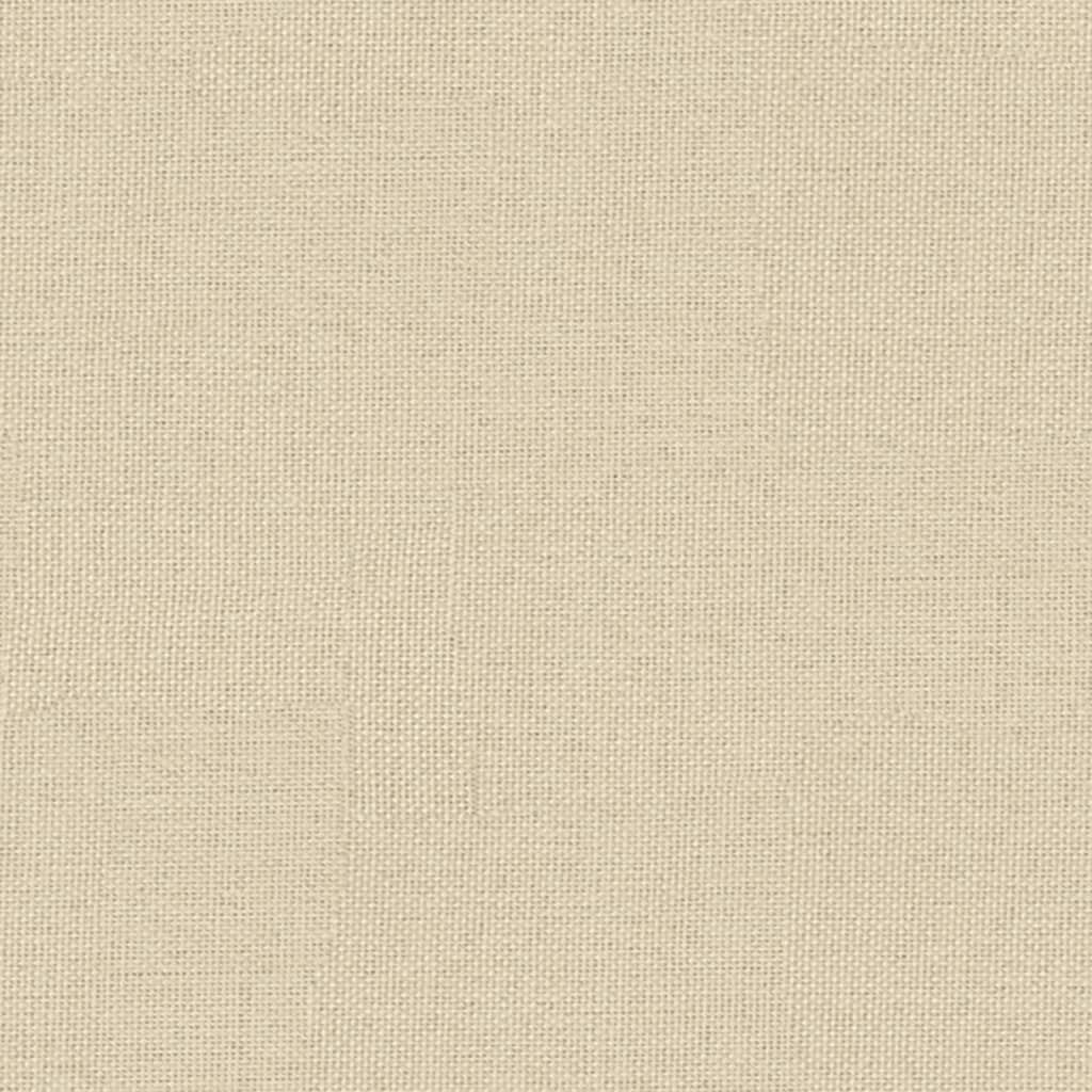 Canapé-lit en tissu crème