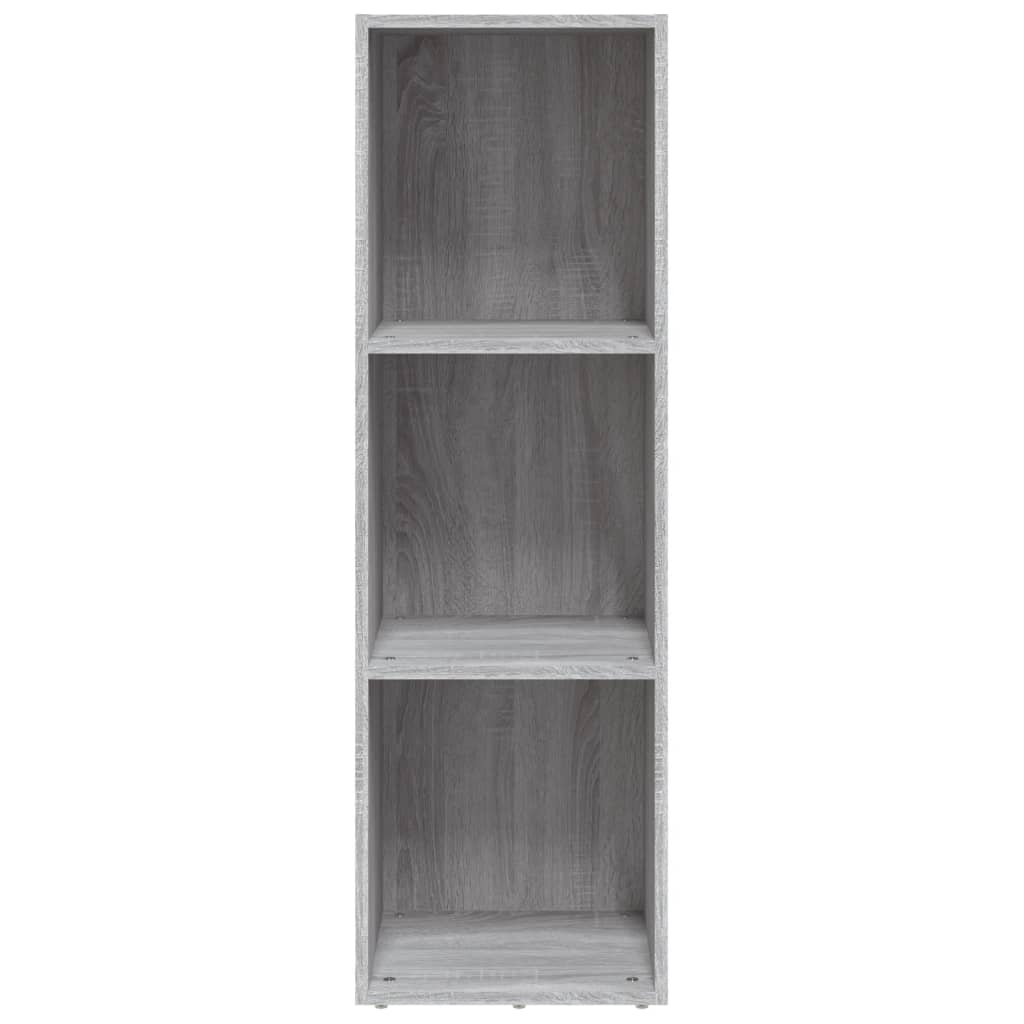 Bibliothèque/meuble TV gris Sonoma 36x30x114 cm matériau bois