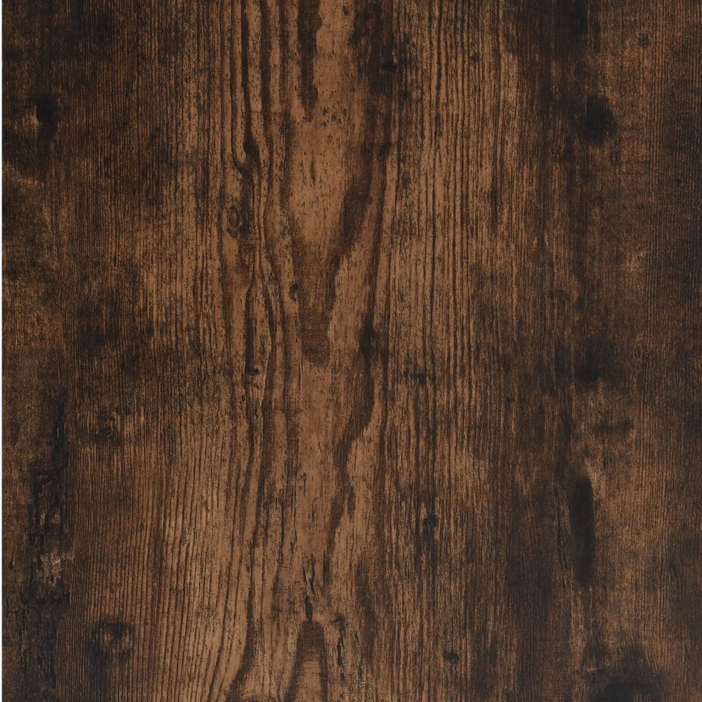 Bedside table smoked oak 40x35x70 cm wood material