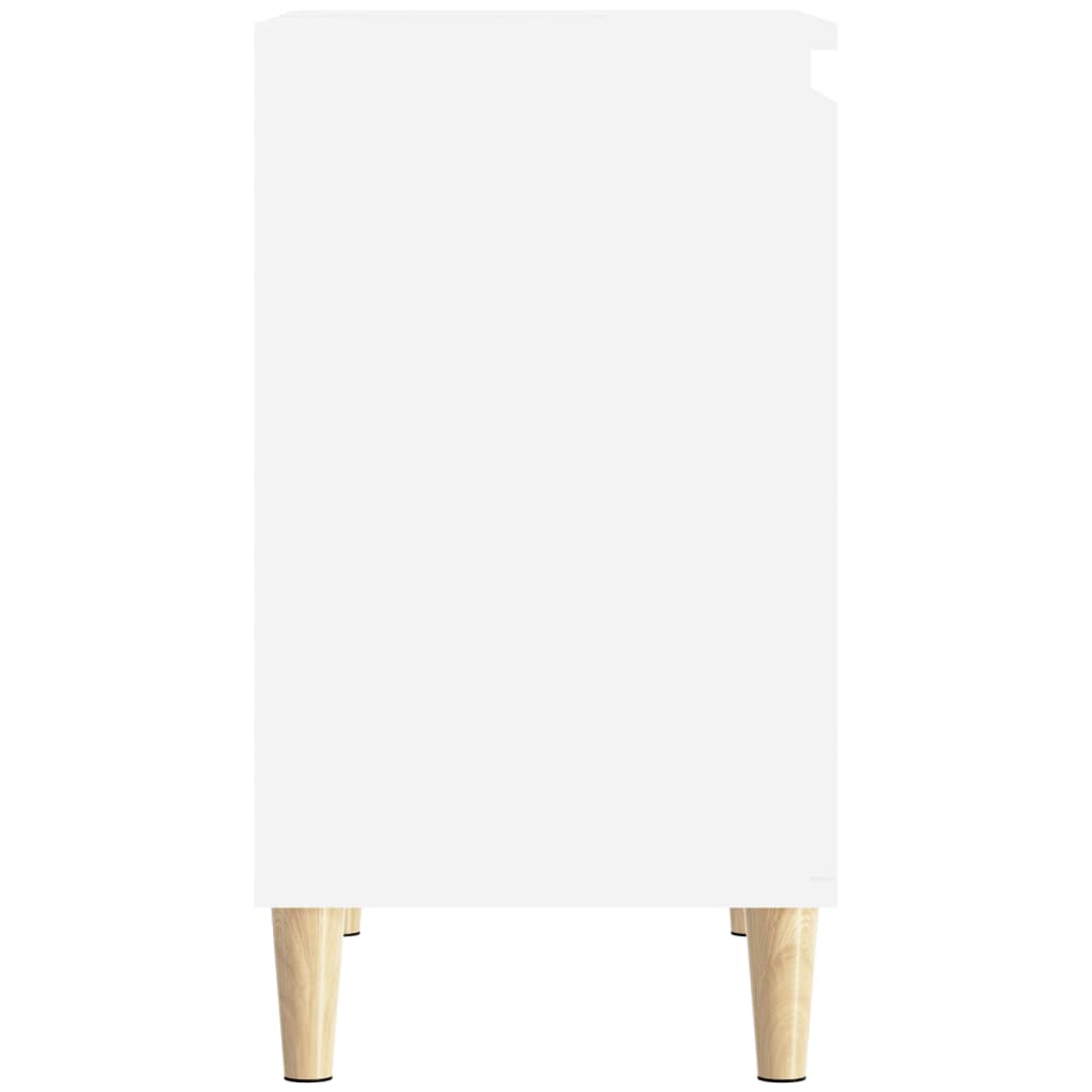 Washbasin Cabinet White 58x33x60 cm Wood Material