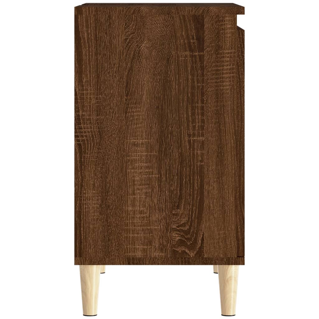 Washbasin Cabinet Brown Oak Look 58x33x60 cm