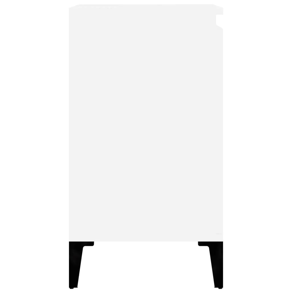 Washbasin Cabinet White 58x33x60 cm Wood Material