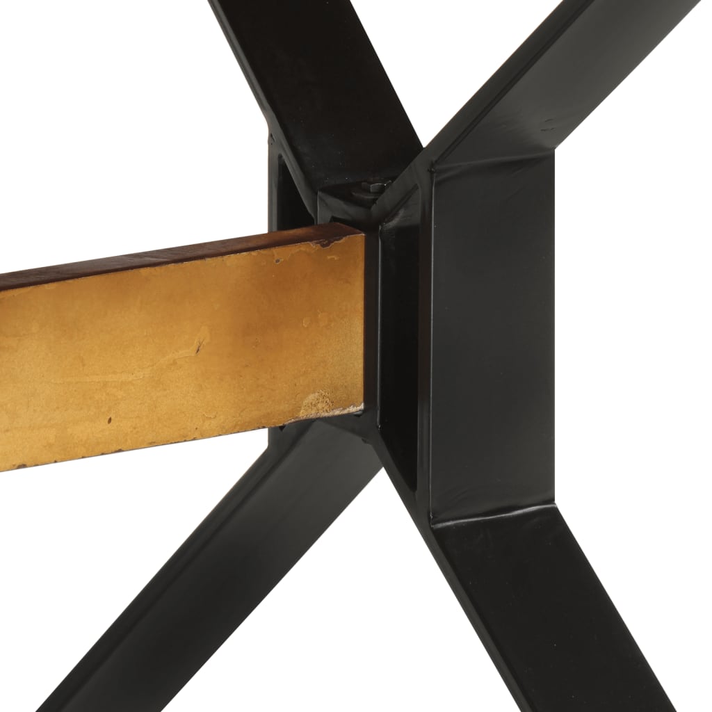 Esstisch 180x90x73 cm Massives Altholz