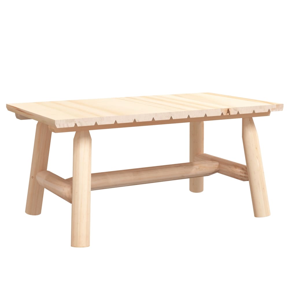 Coffee table 90x50x41 cm solid spruce wood